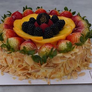 Vanilla Custard Cake