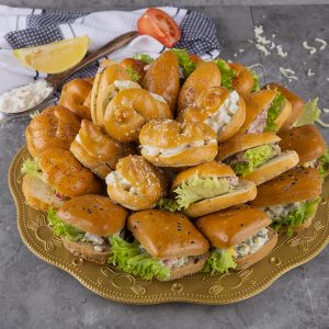 Mini Sandwich Basket -24 Pcs