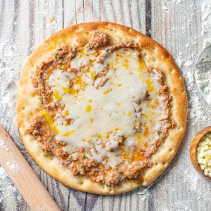 Meat with Cheese Manakeesh