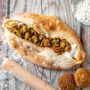 FATAYER LABNEH FALAFEL