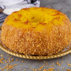 Saffron Cake Dry